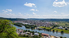 Blick auf den Neckar in Neckarzimmern