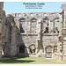 Portchester Castle - King Richard II's palace Great Chamber - 11 7 2019