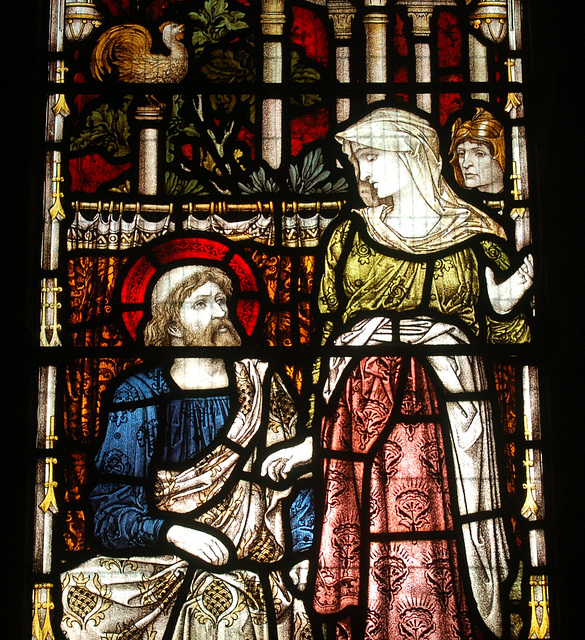 stained-glass-detail-st-peters-church-falstone-northumberland 8059490192 o