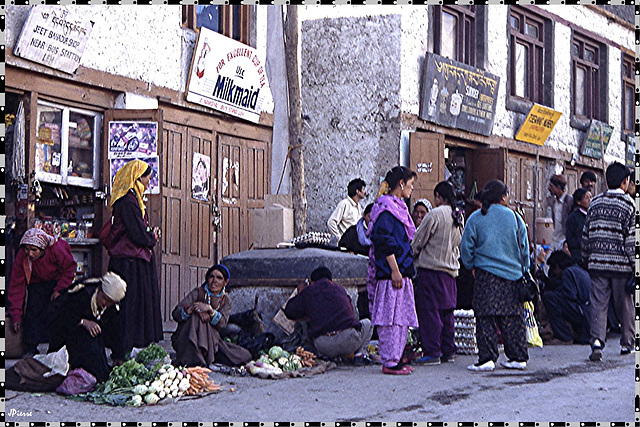 Marché de Leh (Ladakh)