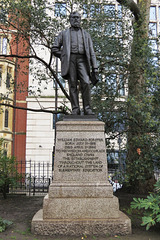 william edward forster statue, embankment, london (3)
