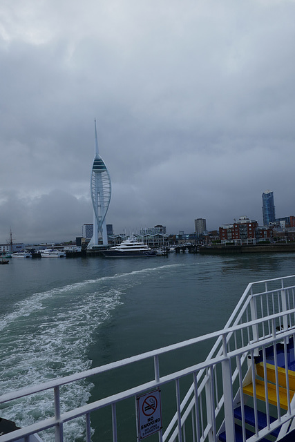 HFF from the Portsmouth to IOW Ferry