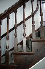 Staircase, No.34 Church Street, Ashbourne, Derbyshire