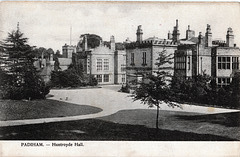 Huntroyde Hall, Lancashire (mostly demolished early 1970s)
