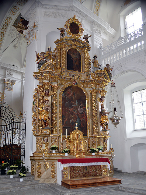 Placidusaltar in der Klosterkirche Disentis