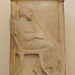 Grave Stele of Tynnias Found in Piraeus in the National Archaeological Museum in Athens, May 2014
