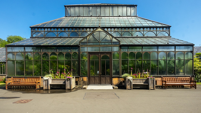 Main Range of Greenhouses, Glasgow Botanic Gardens