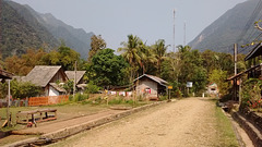 Un village paisible à saveur laotienne
