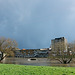 20150402 0006Hw [D~SHG] Weser, Hochwasser, Rinteln