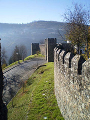 View to the walls.