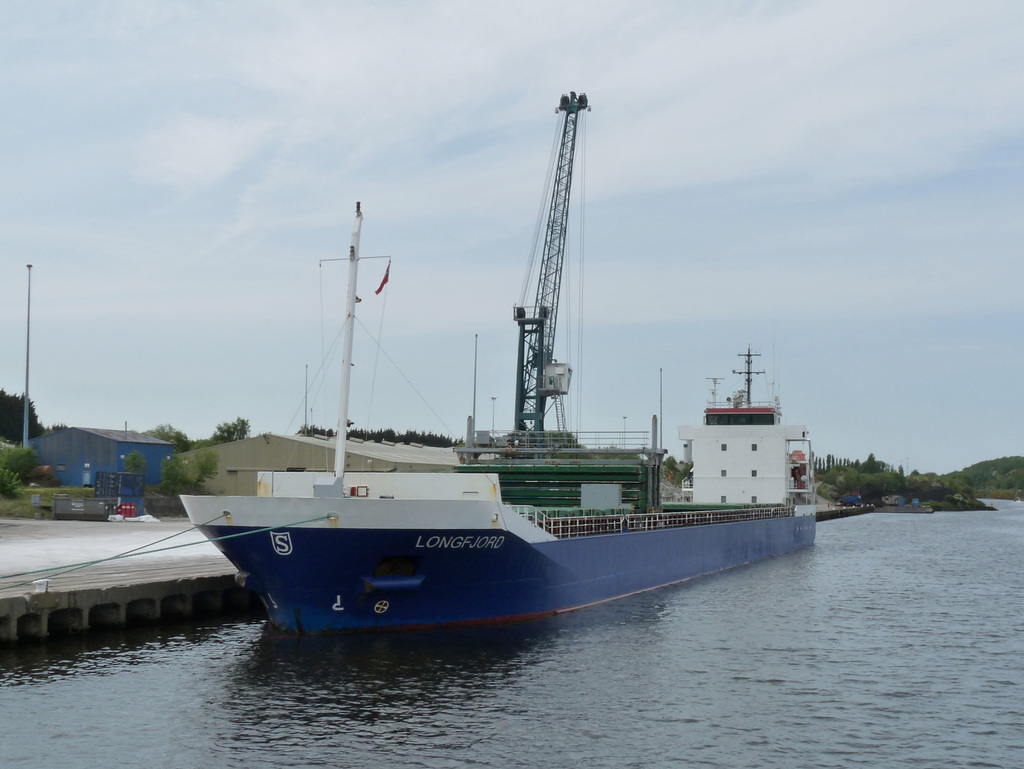 Cargo Vessel 'Longfjord' at Eastham
