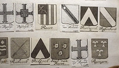 Random shots of a large selection family crests.