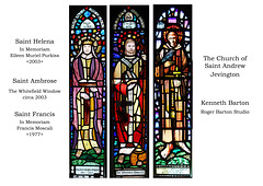 Jevington - Saints Helena, Ambrose & Francis  - by Kenneth Barton