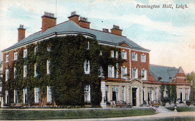 Pennington Hall, Greater Manchester (Demolished c1968)
