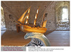 'These Walls Bear Witness' exhibition 2 - Portchester Castle - model ship - 11 7 2019
