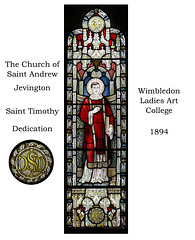 Jevington - Saint Timothy - by Wimbledon Ladies Art College