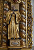 Statue des Hiligen Maurus in der Klosterkirche Disentis