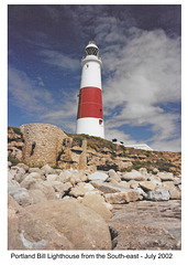 Portland Bill Lighthouse from South-east July 2002