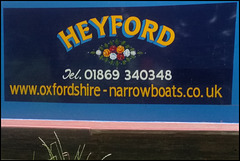 Heyford narrowboat