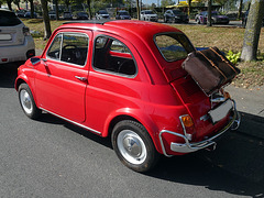 Fiat 500 auf Reisen