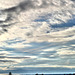 Wolken über dem Bodensee (PicinPic S/W)