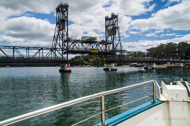 Opening the bridge