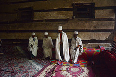 Ethiopia, Priests of the Cave Church of Yemrehana Krestos