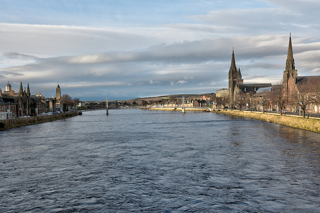 Inverness and its river.