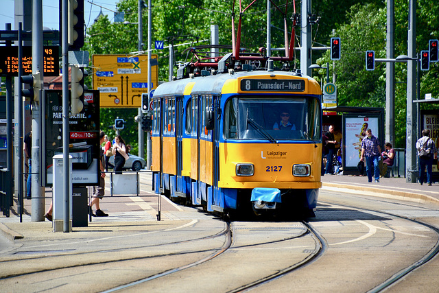 Leipzig 2017 – Tatra T4D trams