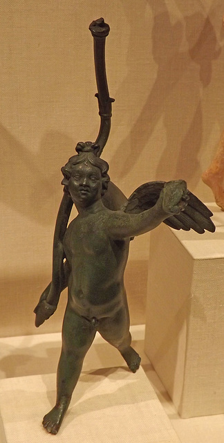 Bronze Statuette of Eros Running in the Metropolitan Museum of Art, February 2013