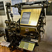 Prague 2019 – National Technical Museum – Linotype Ideal typesetting machine