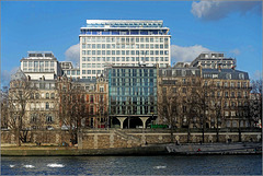 Architecture en bord de Seine