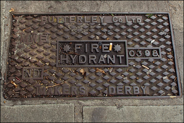 Butterley fire hydrant cover