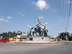 Rond-point et structure / Mexican roundabout