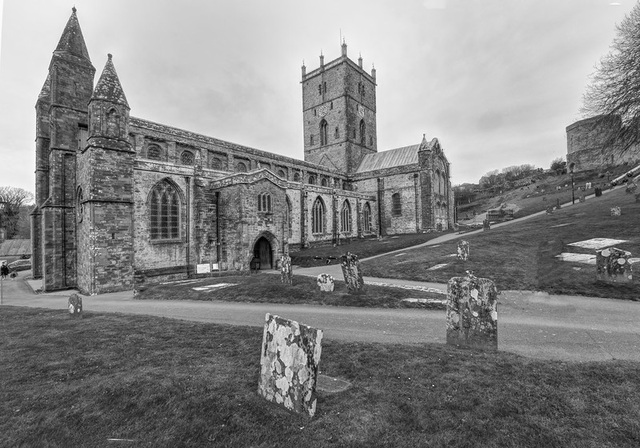 St Davids Cathedral. Pembrokeshire