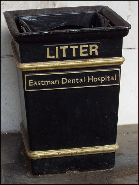 Eastman litter bin