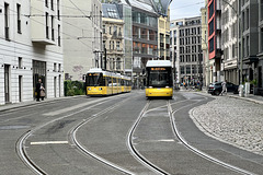 Berlin 2023 – Trams in the Große Präsidentenstraße