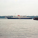 Liner seen from Pier 83 (Scan from June 1981)