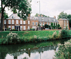 Houses on the Banks of the Welland, Spalding, Lincolnshire