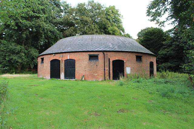 Covered Horse Exercise Ring, Thoresby Park, Nottinghamshire