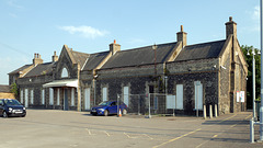 Brandon - Railway Station from forecourt