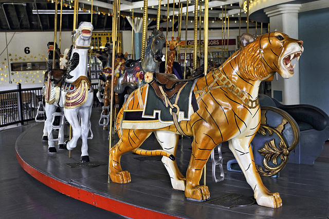 Fearful Symmetry – Looff Carousel, Eldridge Park, Elmira, New York