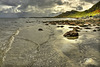 Sunshine and showers, Staffin Bay, Trotternish, Isle of Skye