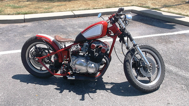 Hellbilly McDonald's motorcycle