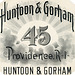 Huntoon and Gorham 45 Label, Providence, Rhode Island