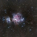 Orion(M42) & Running Man(NGC1977) - well worth a look full screen on black