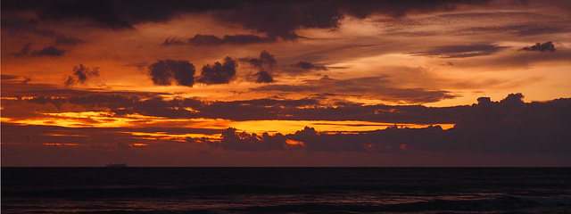 Sunset, Wadduwa, Sri Lanka