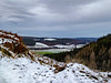 View down the spey valley from the slopes of Ben Aigan