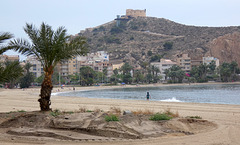Aguilas- Beach and Castle
