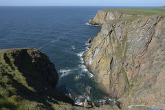 The Mull of Galloway's rocky coast